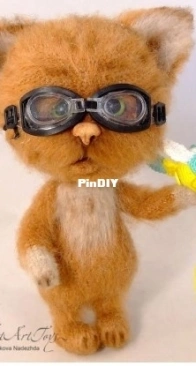 Nadezhda Volkova - Волкова Надежда - Cat Fly - Котенок Флай - Russian
