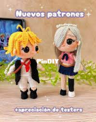Studiogurumi - Lourdes Palacios Barrios -  Melodias and Elizabeth Nanatzu No Taizai - Spanish