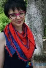 Bobble Paw Shawl by Dallas Ann Prentice-Free