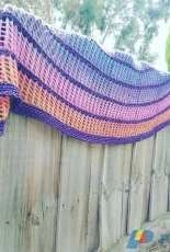 The Barbarian Horde-Amaroo Shawl by Cathy Rubin-English,German