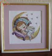 Heres a baby on the moon