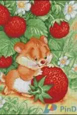 LanSvit D-001_Strawberry Happiness