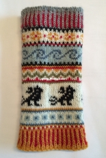 Stranded Cuffs by Virpi Tarvo-Free