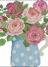 Roses Galore by Lesley Teare from Cross Stitch Collection 135 XSD