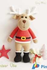 Amigurumi Aşkına - Tiny Mini Design - Demet Karabayır - Reindeer Ollie - Russian - Translated