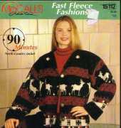 McCalls Creates 15112 Fast Fleece Fashions