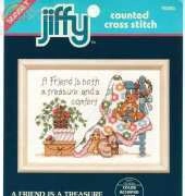 Dimensions Sunset Jiffy 16583 A Friend Is A Treasure XSD