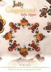 Jolly Gingerbread Table Topper by Pam Kellogg from At Home with Needlework September 2009 XSD