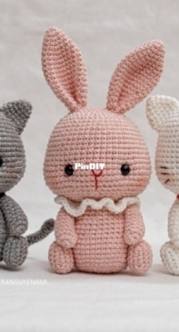 Tranguyenami - Trà Nguyễn -  Cat and Bunny Sitting posture