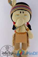 Julisiowo - Julio Toys - Monika Miszczuk - Cochise the Indian boy - Spanish