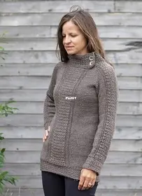 Adult Miss Ella Pullover by Lara Simonson - KnotEnufKnitting - Updated