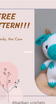 Banban Crochets - Bancy M. Sangma - Cindy the Cow - Free