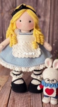 Tutitas tejedoras - Tuti Bethlehem - Daniela Inostroza Daroch - Alice and the white rabbit - Alicia y el conejo blanco -  - Spanish