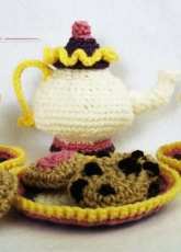 Yarn Blossom Boutique - Melissa Bradley - Mrs Potts Tea and Cookies