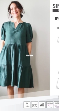 Sinclair Patterns - Ipanema Dress - US 0-30