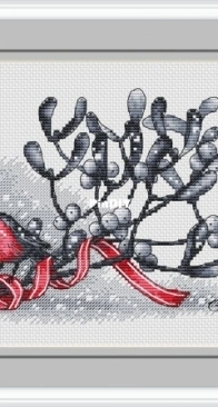 Mistletoe Branch by Anna Petunova
