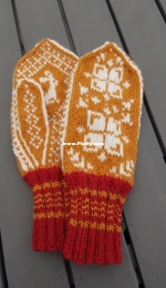 Nyset Mittens by Jørgen Johnsen-Norwegian-Free