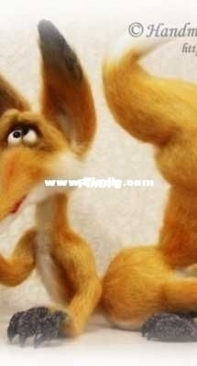 Handmade Toys Vega -   Veronika kirilova  - Cunning Fox  - Russian