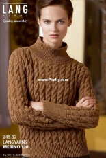 248-02 Lang Yarns Merino 120 by LANGYARNS SWITZERLAND-English-German-French-Dutch
