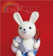 Amuruyu - Saito Ikuko - AMU-22-7 Zodiac Rabbit/Seven Lucky Gods Hoteison Japanese . Free