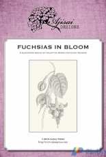 Ajisai Designs-Blackwork- Fuchsias in Bloom