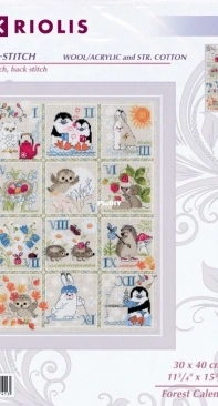 Riolis 1979 Forest Calendar XSD