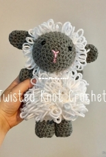 Twisted Knot Crochet - Cassie Stebelton - Barnyard Babies - Sheep Edition