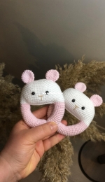 Cute bear rattle