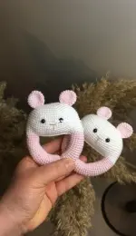 Cute bear rattle