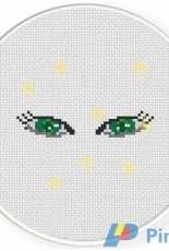 Daily Cross Stitch - Beautiful Eyes