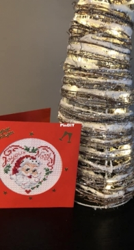 xmas card santa