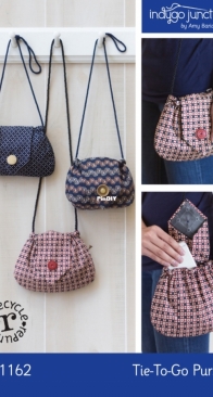 Indygo Junction - IJ1162 - Tie-to-Go Purse - Free
