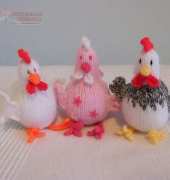 Spring Chicken by Jacqui Turner/Bluesocks Designs