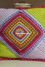Rhombus cushion