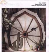 Mary Maxim - 4723N  Wagon Wheel Throw