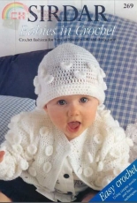 Sirdar 269 Babies in Crochet DK and 4ply