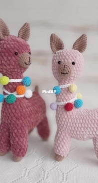 Knitted Toy Zoo - AnnaCrochetAmigurumi - Anna Prishchenko/Prishenko - Llama