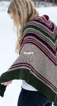 Muskoka Shawl by EweKnit Toronto - Free