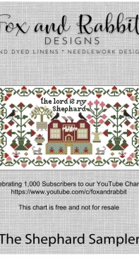Fox and Rabbit Designs - The Shephard Sampler