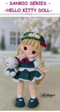 HobbyMix - Nuray Dagli - Sanrio Series: Hello Kitty doll