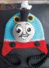 Doptera Designs - Thomas the train Hat