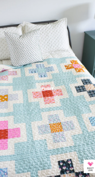 Plus Charmed Quilt Sewing Pattern - Quilty Love