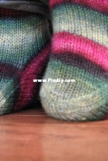AfterThought Heel Socks by Laura Linneman-Free