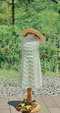 Summer Wave Dress for Kids - Cecilia Foru - Korean