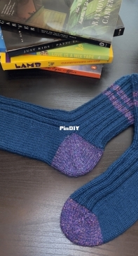 Athleisure Time Socks by Knit The Dang Thing-Free