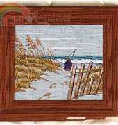 Jeanette Crews Designs - Surf fisher from Seaside Stitches 183