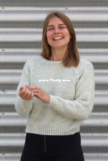 Anette Sweater in Seed Stitch by Hobbii Design-FREE
