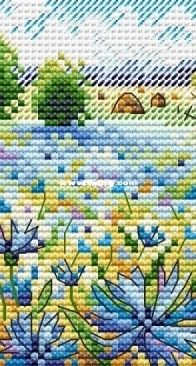 M. P. Studio M-528 Cornflower Field XSD