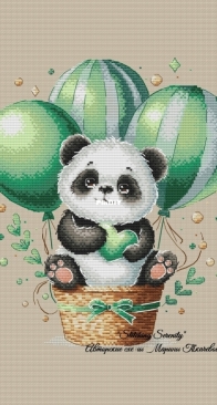 Panda's Holiday by Marina Tkacheva
