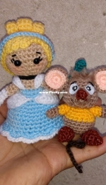 Creaciones Celitzy - Cecilia Salas - Cinderella & Gus Gus - Free